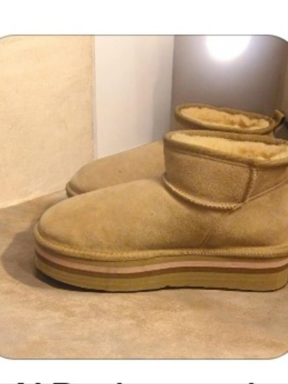 Kids Classic Shearling-Lined Ankle Boots in Chestnut